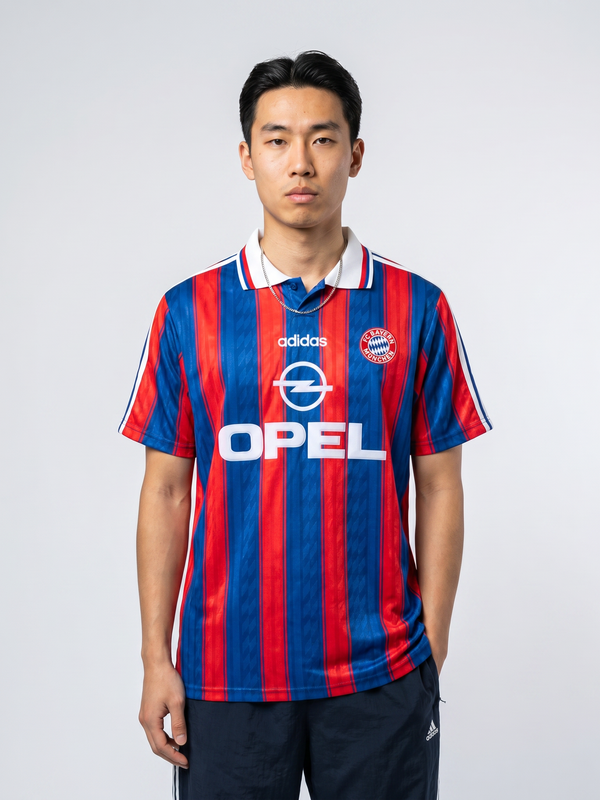 Bayern München 95/97 Home Retro — Stripes of Glory