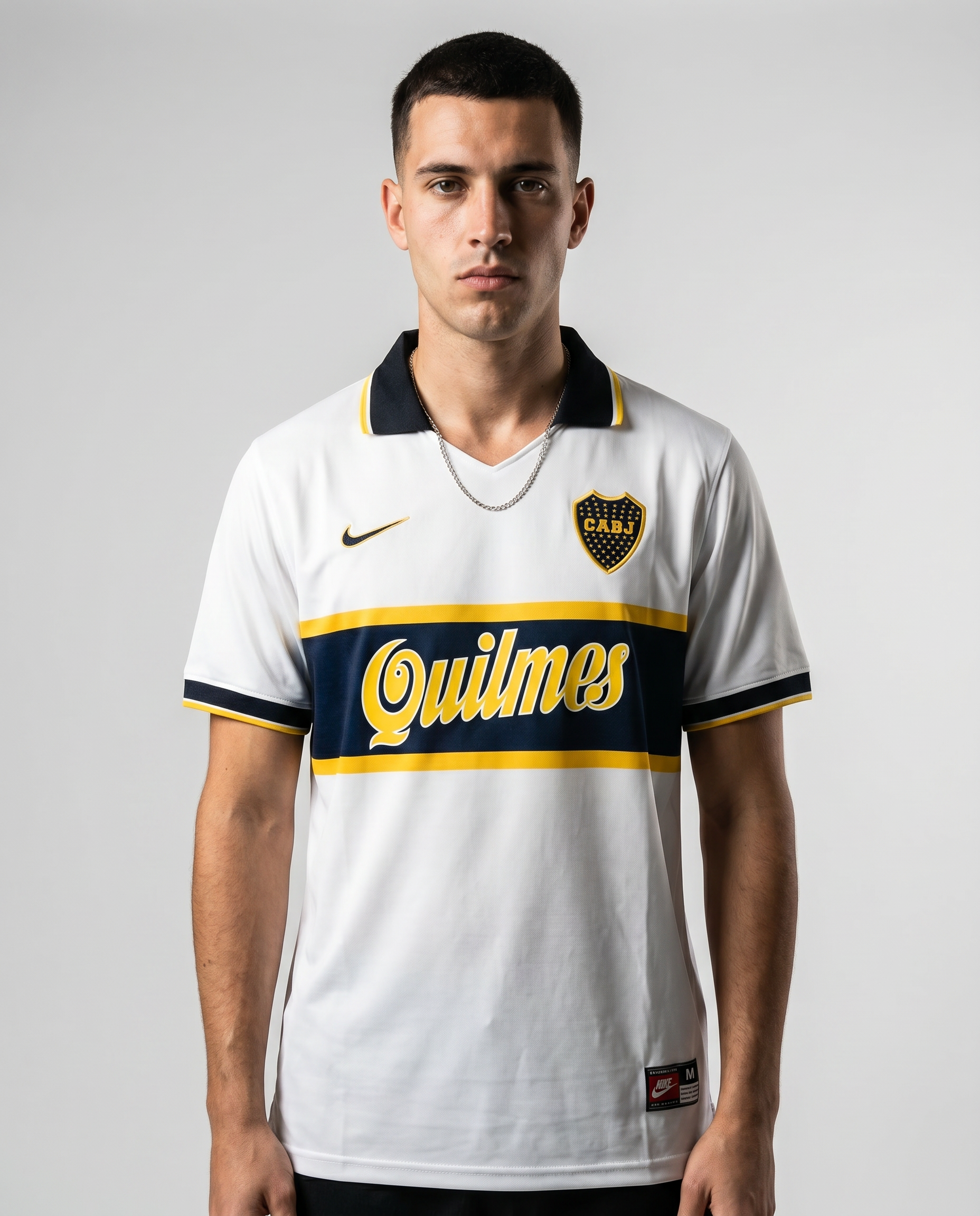 Boca Juniors 97/99 Away Retro — The Xeneize White - Gallery 2