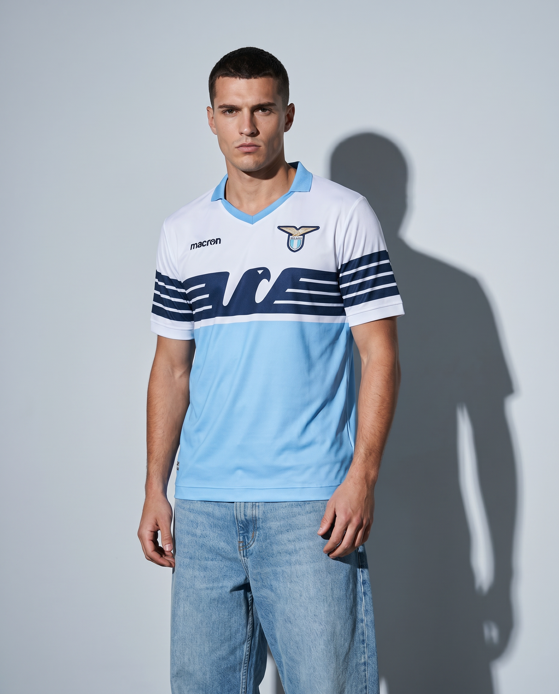 Lazio 14/15 Home Retro — Eagles Sky Blue - Gallery 1