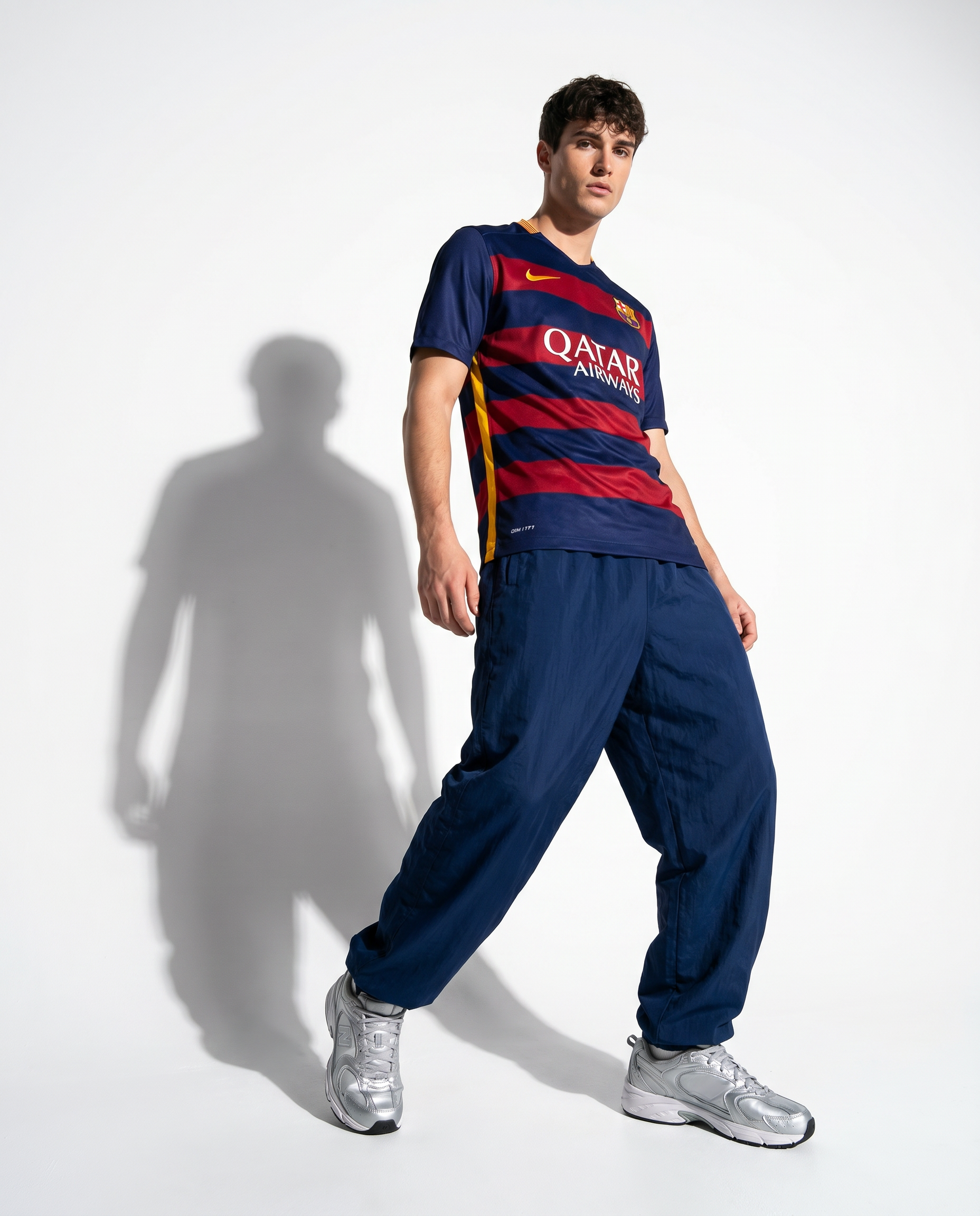 Barcelona 2015/16 Home Retro Jersey — Wide Stripes, Big Moments - Gallery 2