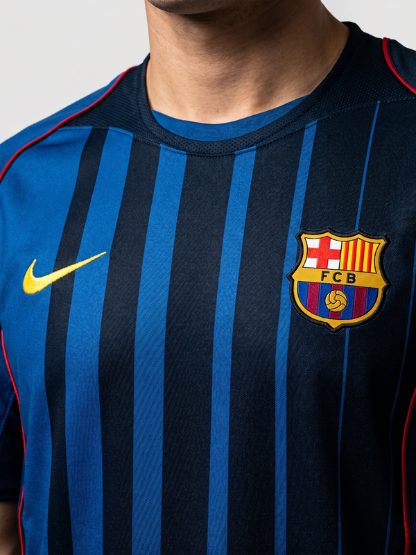 Barcelona 2004/05 Home Retro — The Blaugrana La Liga Era