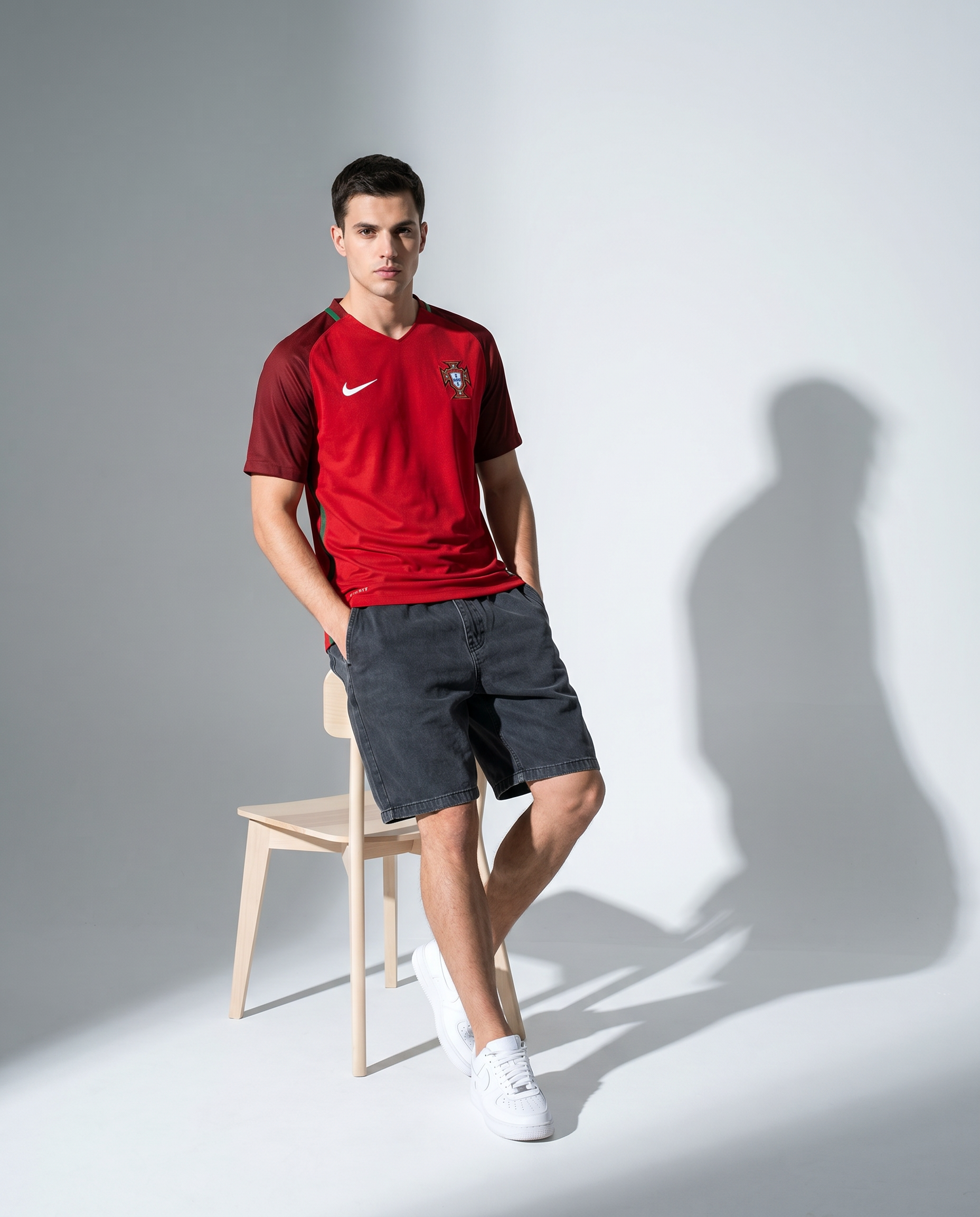 Portugal 15/16 Home Retro — EURO 2016 Champions - Gallery 3