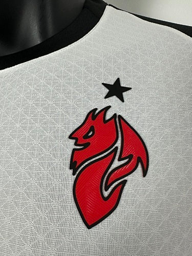 AC Milan 25/26 Visitante — Rayas Blancas Limpias