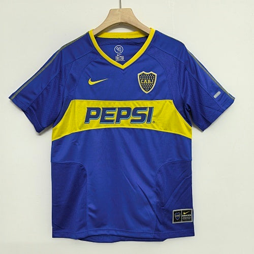 Boca Juniors 03/04 Home Retro — The Xeneizes Classic Era