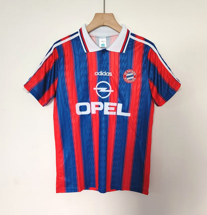 Bayern München 95/97 Heim Retro – Streifen des Ruhms