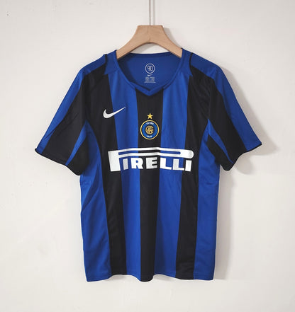 Inter Milan 04/05 Home Retro — The Scudetto Contenders
