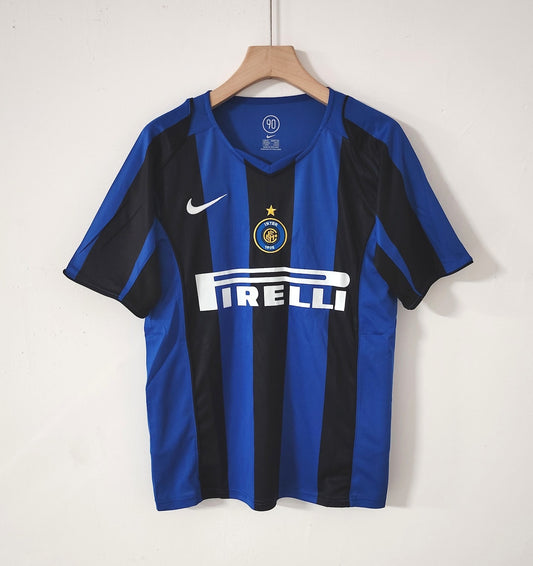 Inter Milan 04/05 Home Retro — The Scudetto Contenders