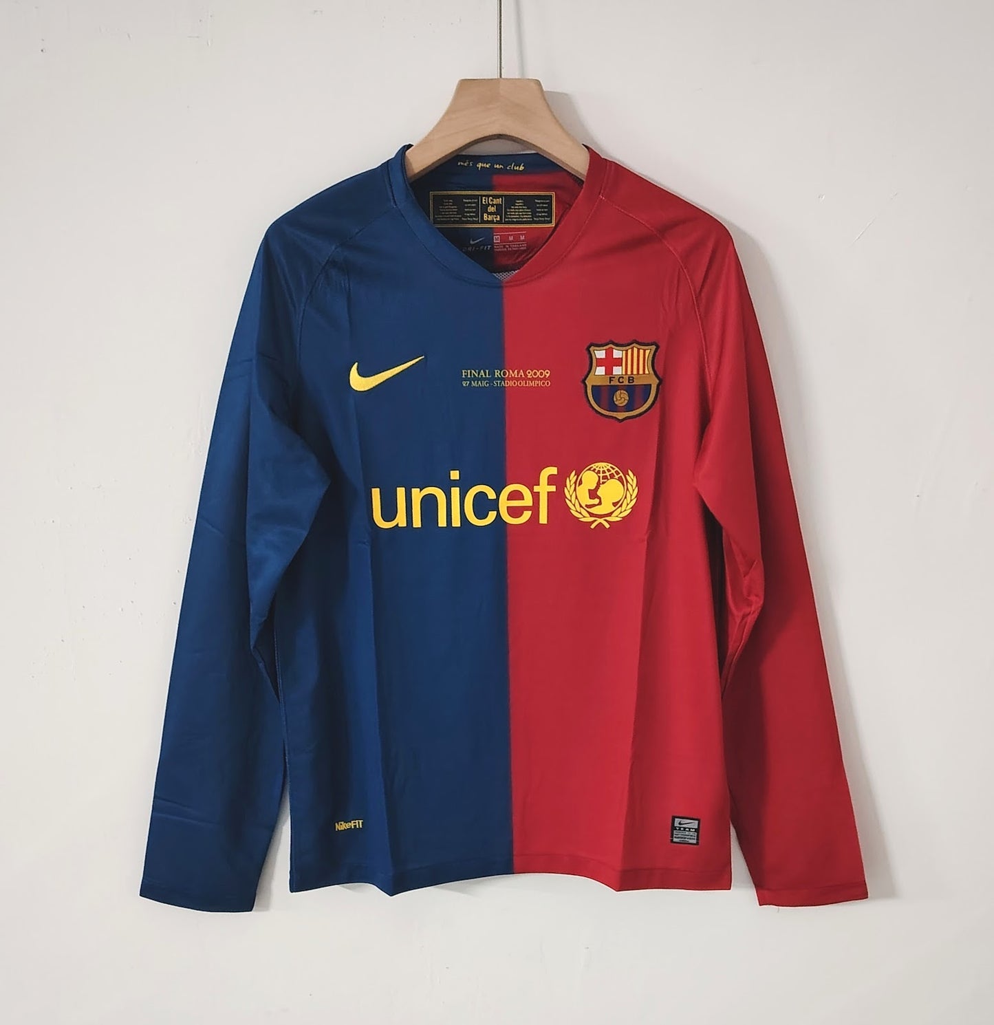 Barcelona 08/09 Home Retro — The Treble Season Begins