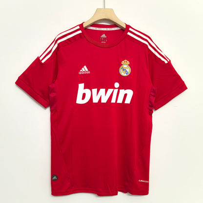 Real Madrid 11/12 Away Retro Jersey — The Red Glory Season