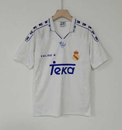 Real Madrid 94/96 Home Retro Jersey — White Royalty