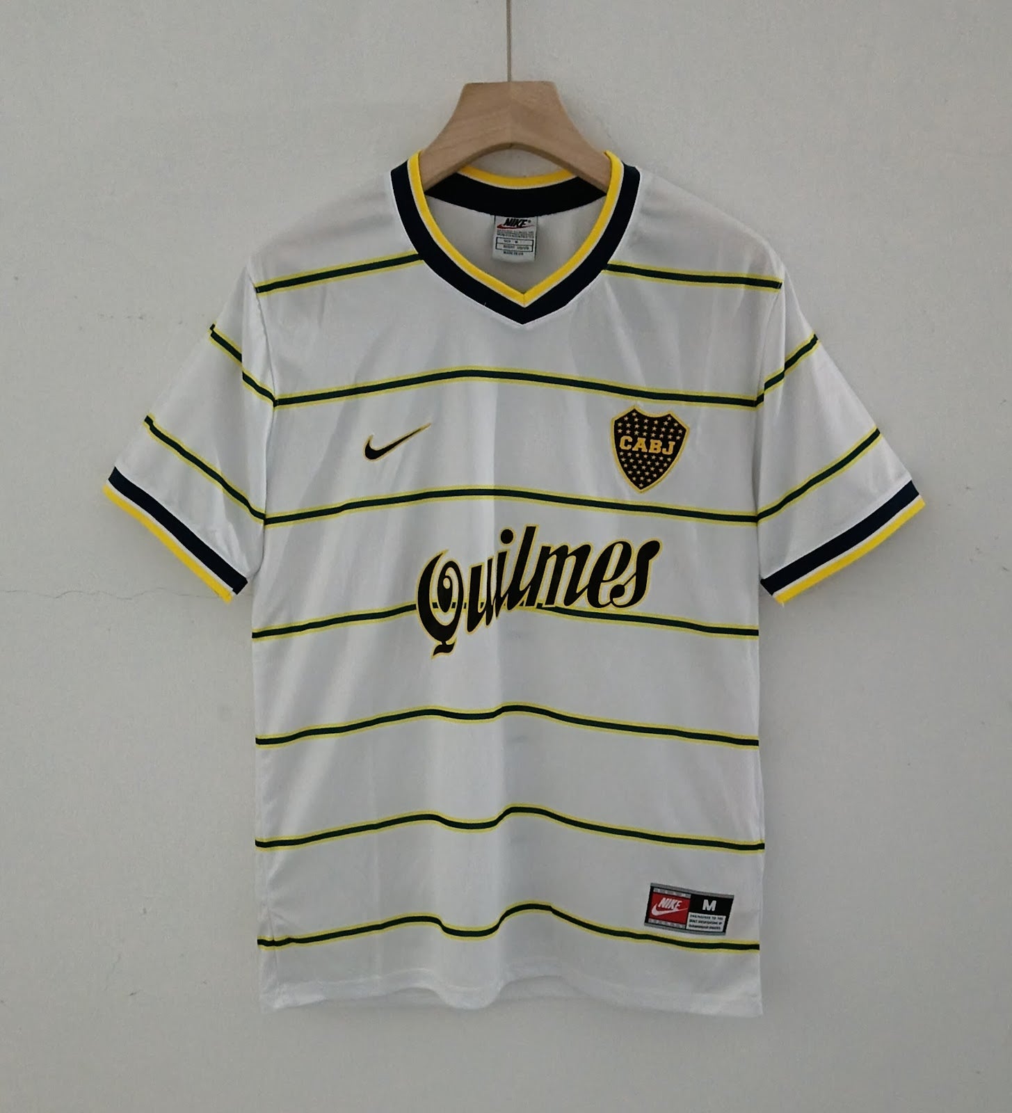 Boca Juniors 1999 Away Retro Jersey Front