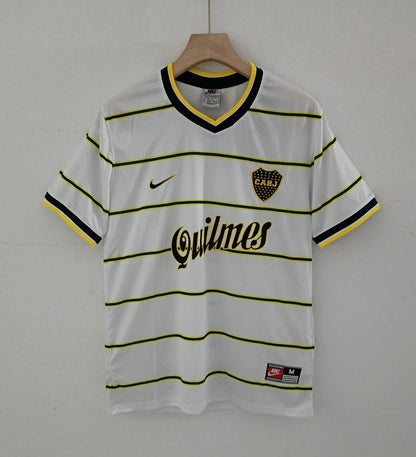 Boca Juniors 1999 Away Retro Jersey Front