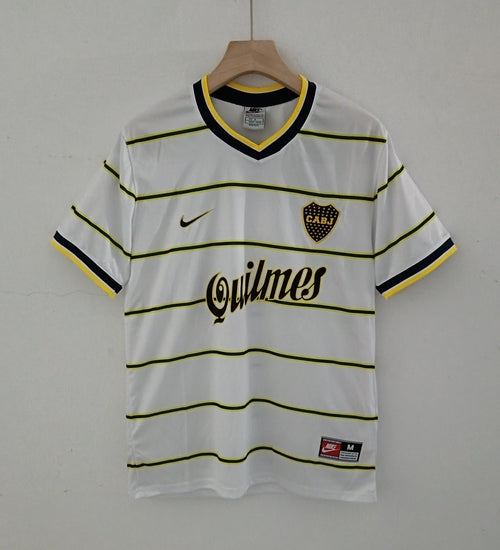 Boca Juniors 1999 Away Retro Jersey Front