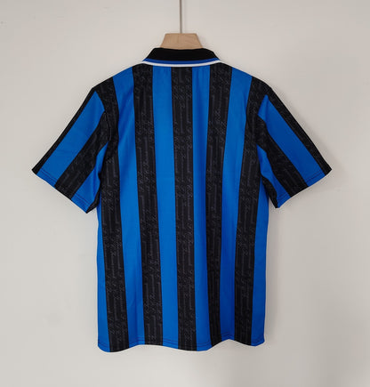 Inter Milan 97/98 Home Retro — Black and Blue Forever