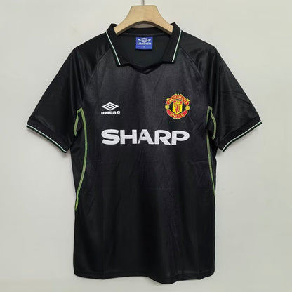 Manchester United 1997/98 Away Retro — The Red Devils Black