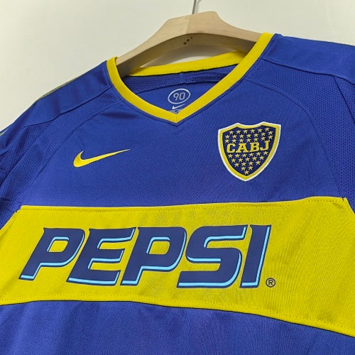 Boca Juniors 03/04 Home Retro — The Xeneizes Classic Era