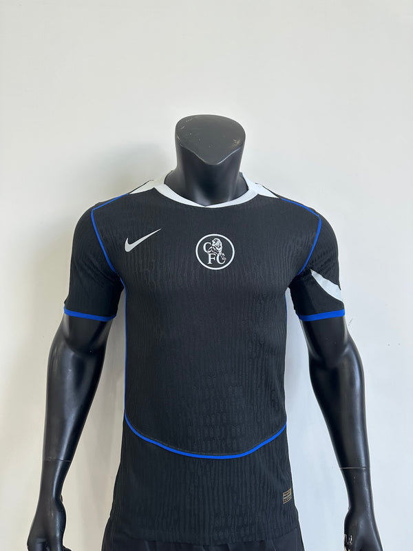 Chelsea 25/26 Away Jersey — Stamford Bridge After Dark - Secondary