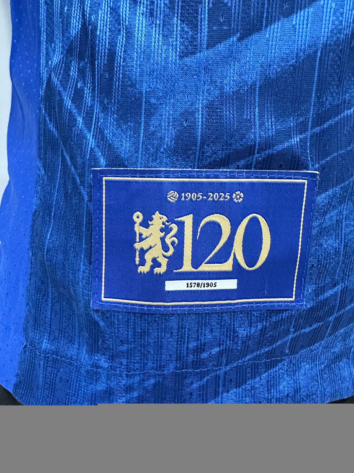 Chelsea 2025 120th Anniversary Jersey — A Century of Blue