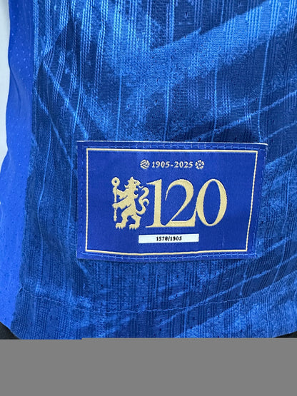 Chelsea 2025 120th Anniversary Jersey — A Century of Blue