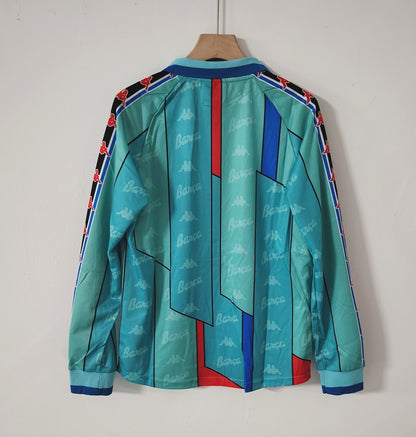 Barcelona 1996/97 Away Retro Jersey — The Teal Icon