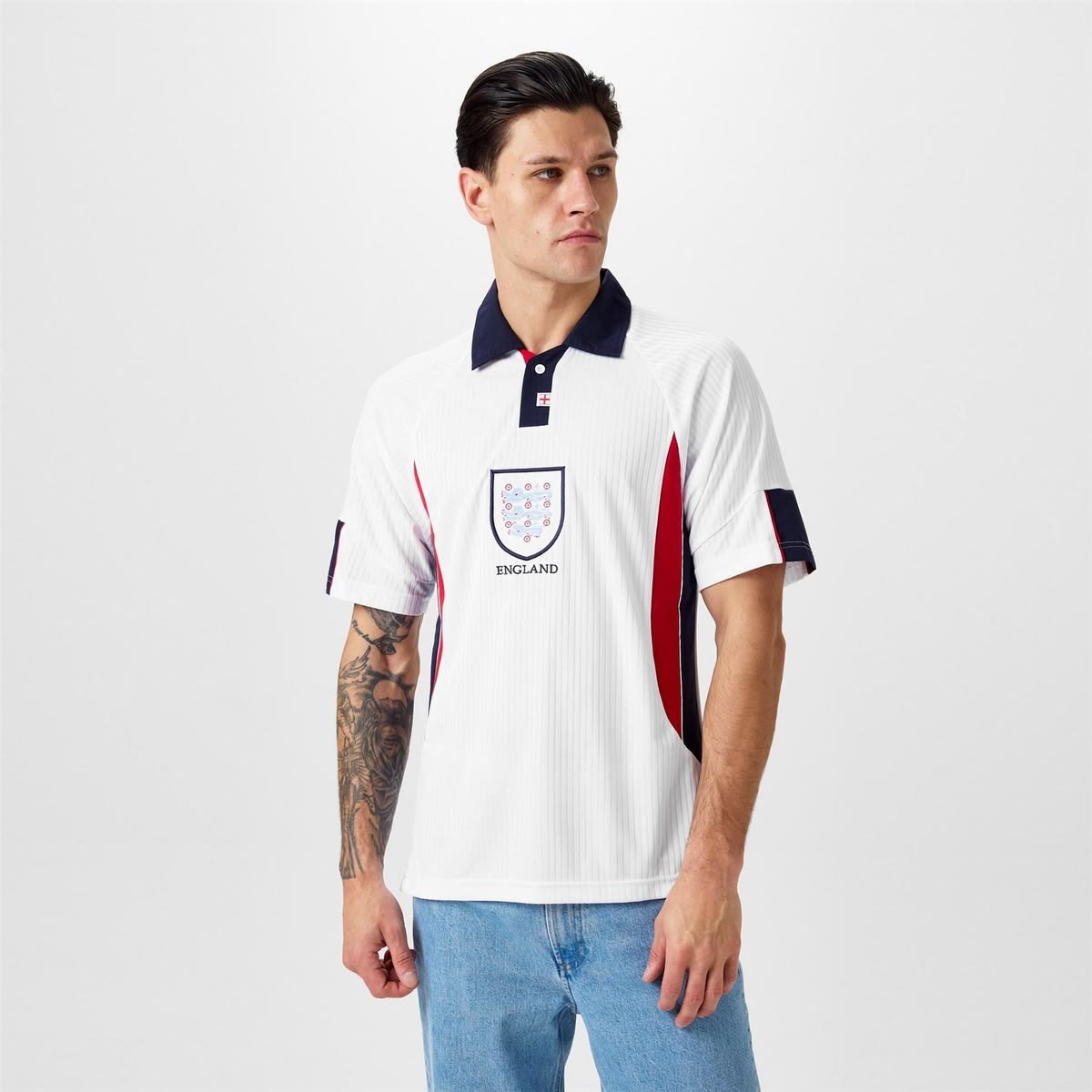 England 1998 Home Retro — The France 98 Classic in White - Gallery 1