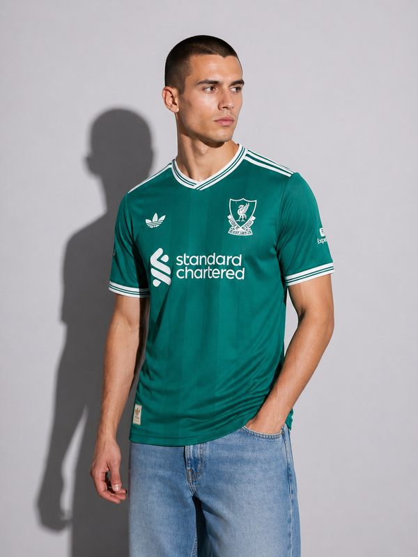 Liverpool 25/26 Home Jersey — Anfield Never Sleeps