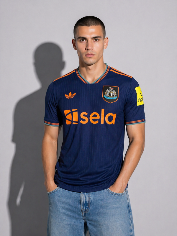 Newcastle 25/26 Away Jersey — Tyneside Stealth