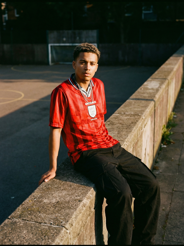 England 1998 Away Retro — France 98 Red That Sent Shivers - Secondary
