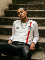 England 2002 Home Retro — Long Sleeves for Japan and Korea - Thumbnail 2