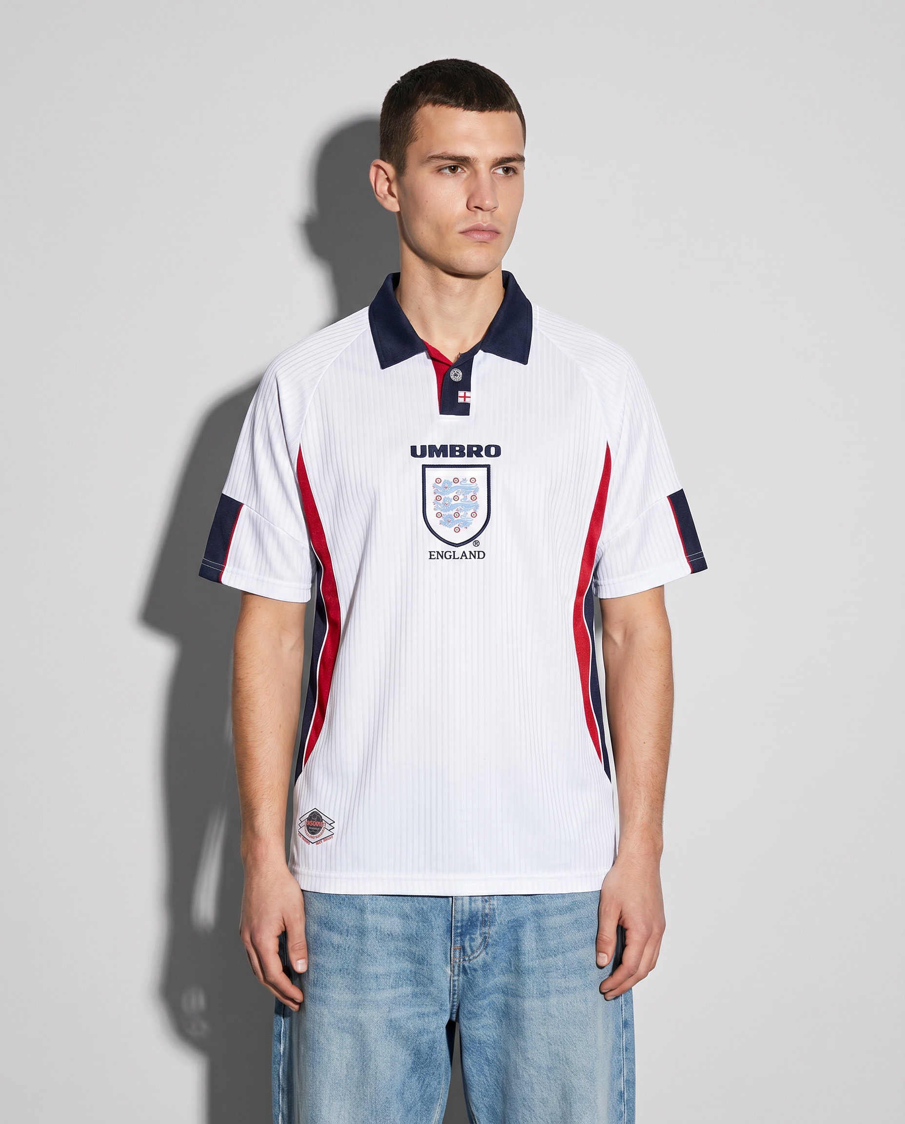 England 1998 Home Retro — The France 98 Classic in White - Gallery 4