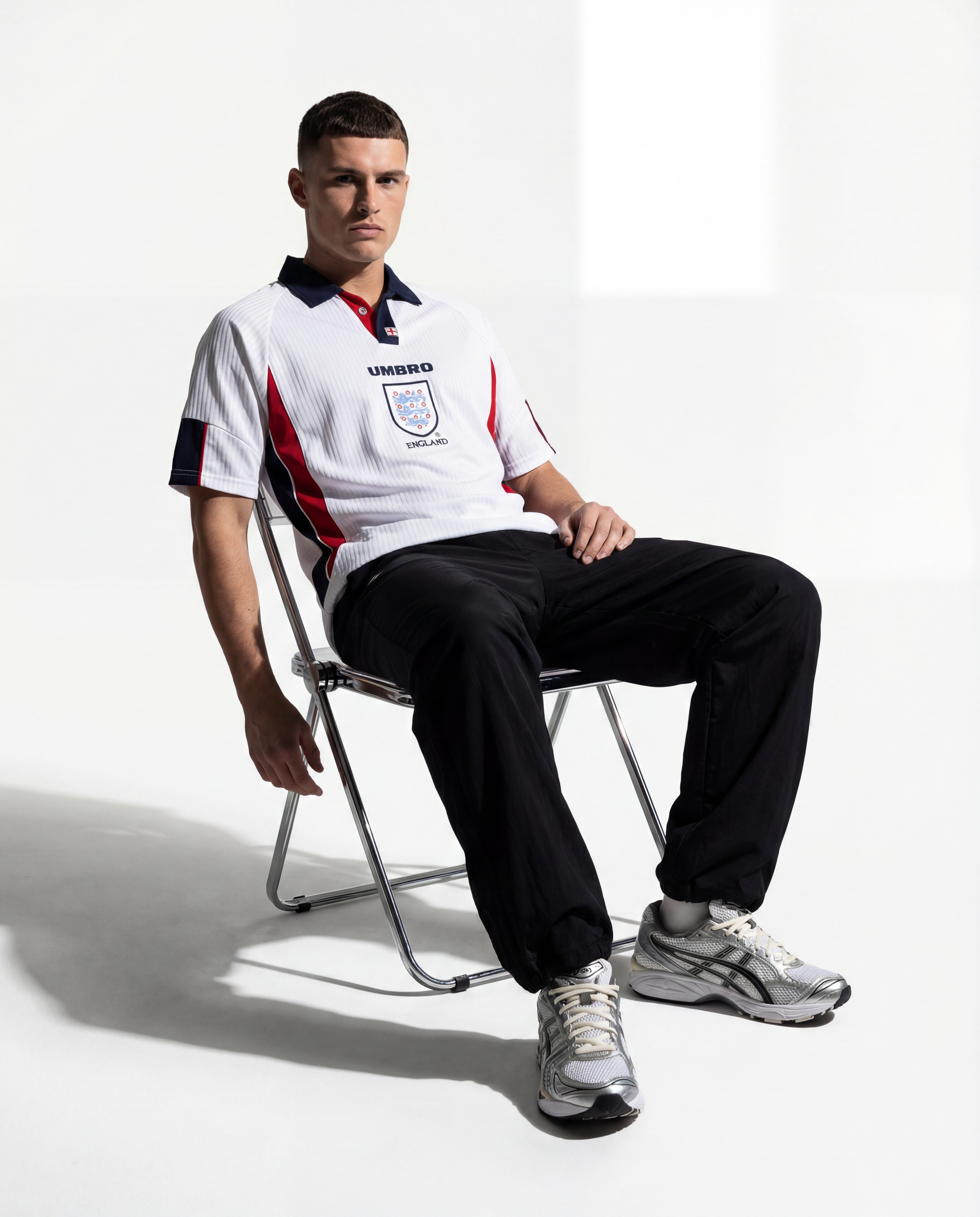 England 1998 Home Retro — The France 98 Classic in White - Gallery 7