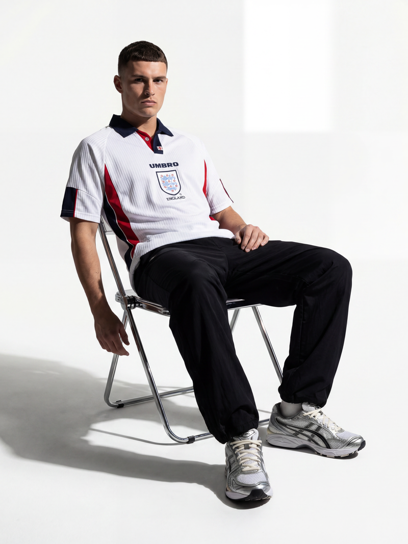 England 1998 Home Retro — The France 98 Classic in White - Image 7
