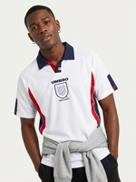 England 1998 Home Retro — The France 98 Classic in White - Thumbnail 8