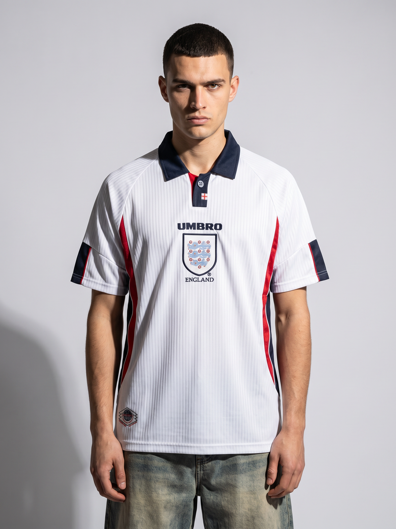 England 1998 Home Retro — The France 98 Classic in White - Image 9