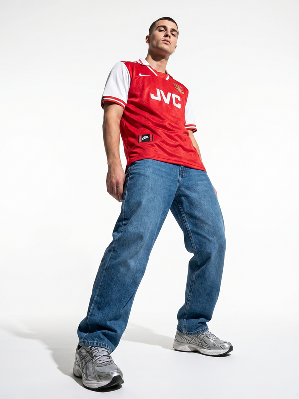 Arsenal 96/97 Home Retro — The Double Dream in Red & White - Secondary