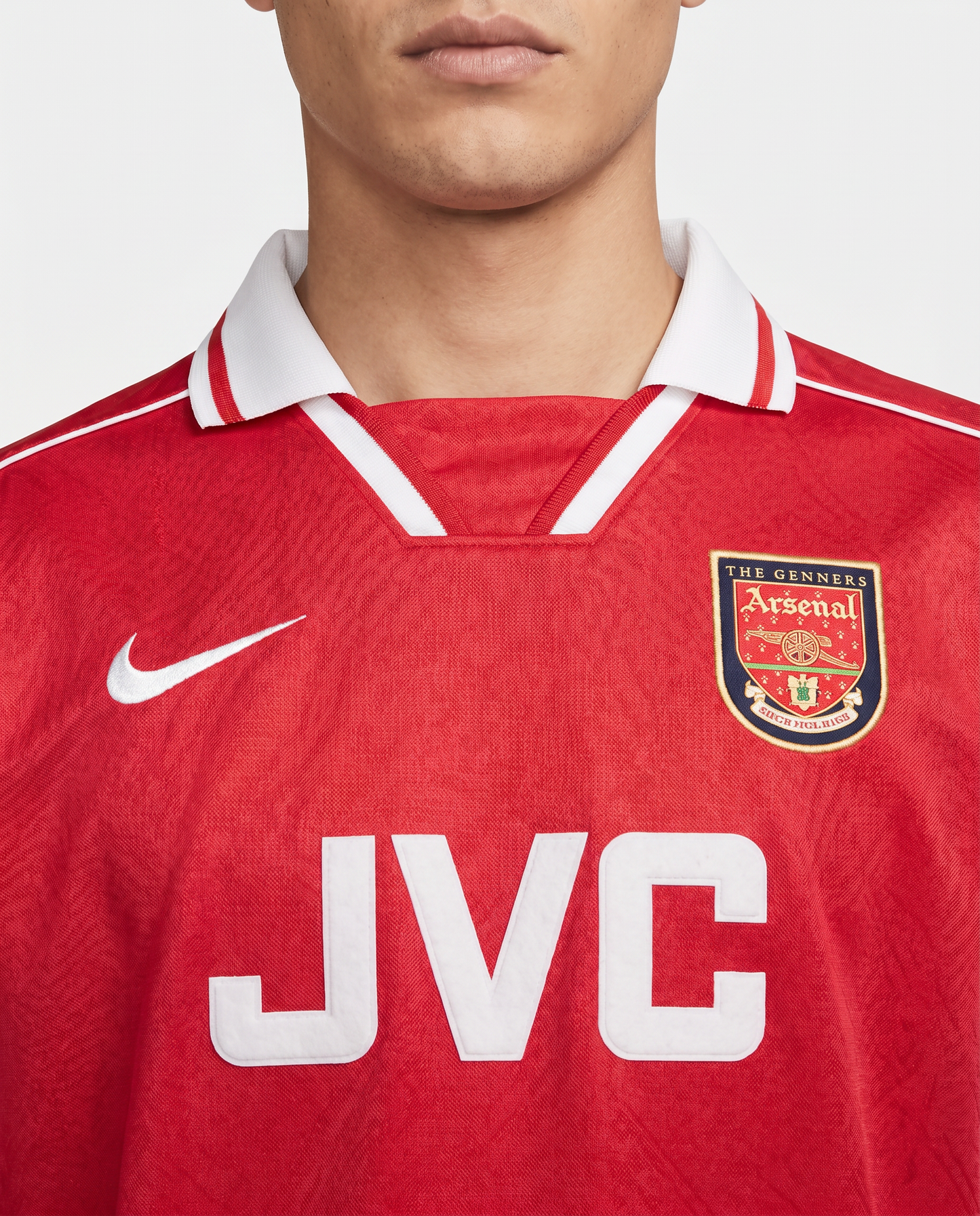 Arsenal 96/97 Home Retro — The Double Dream in Red & White