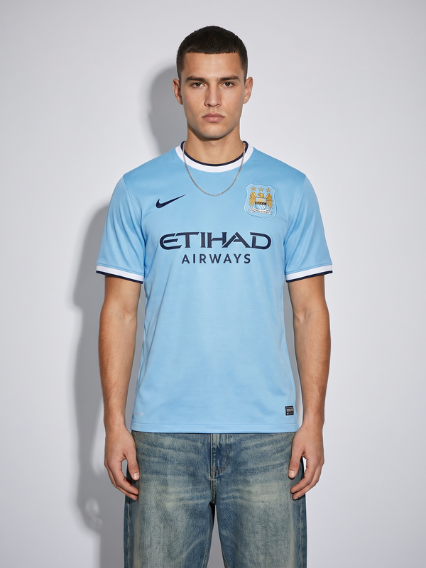 Manchester City 13/14 Home Retro — The Premier League Champions