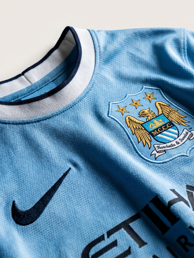 Manchester City 13/14 Home Retro — The Premier League Champions - Image 3