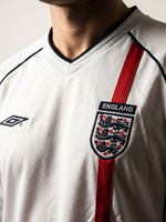 England 2002 Home Retro — Long Sleeves for Japan and Korea - Thumbnail 4