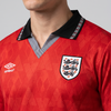 England 1990 Away Retro — The Italia 90 Red That Lives Forever