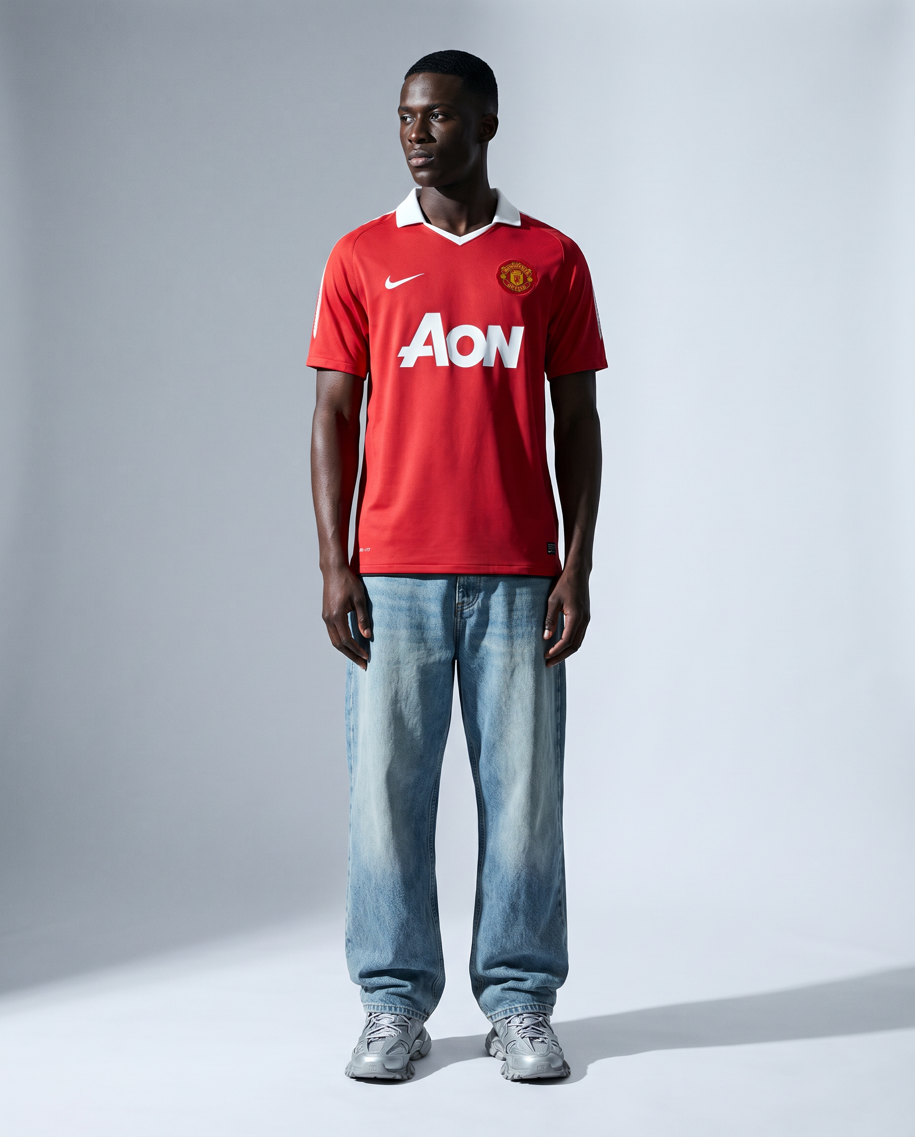 Manchester United 2010/11 Home Retro Jersey — Red Army Champions - Gallery 4