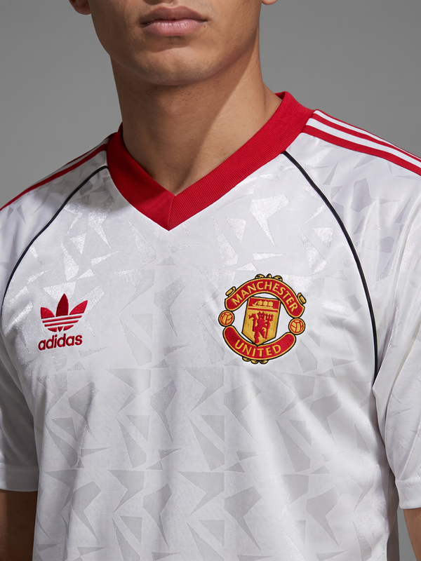 Manchester United 1990/91 Away Retro — The Red Devils White Classic - Secondary