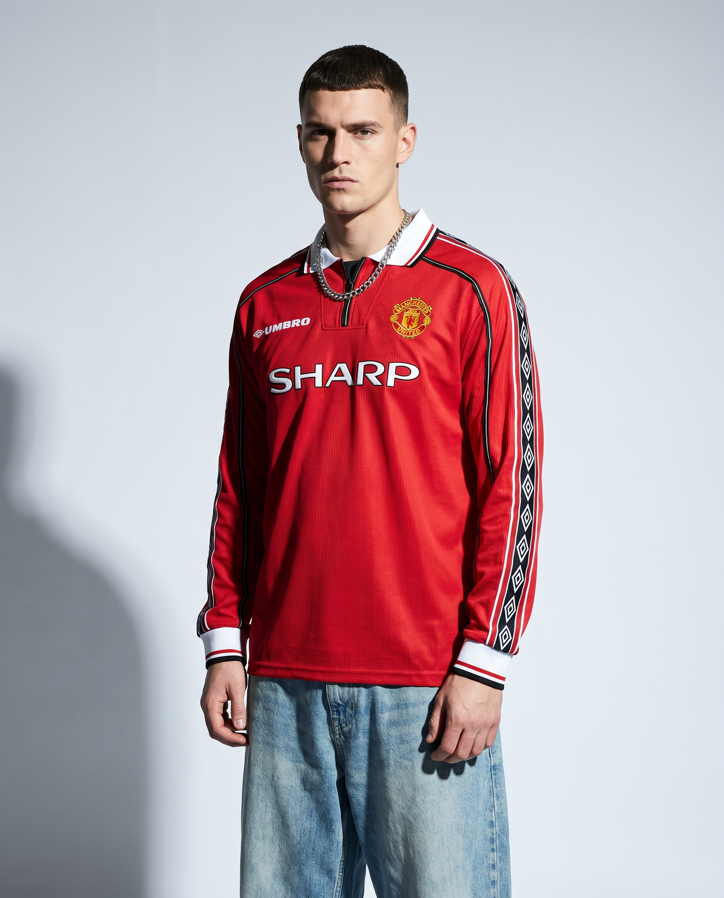 Manchester United 98/99 Home Retro — The Treble Season