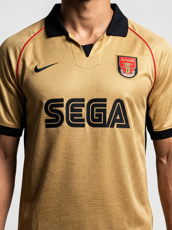 Arsenal 01/02 Away Retro — The Golden Double Era