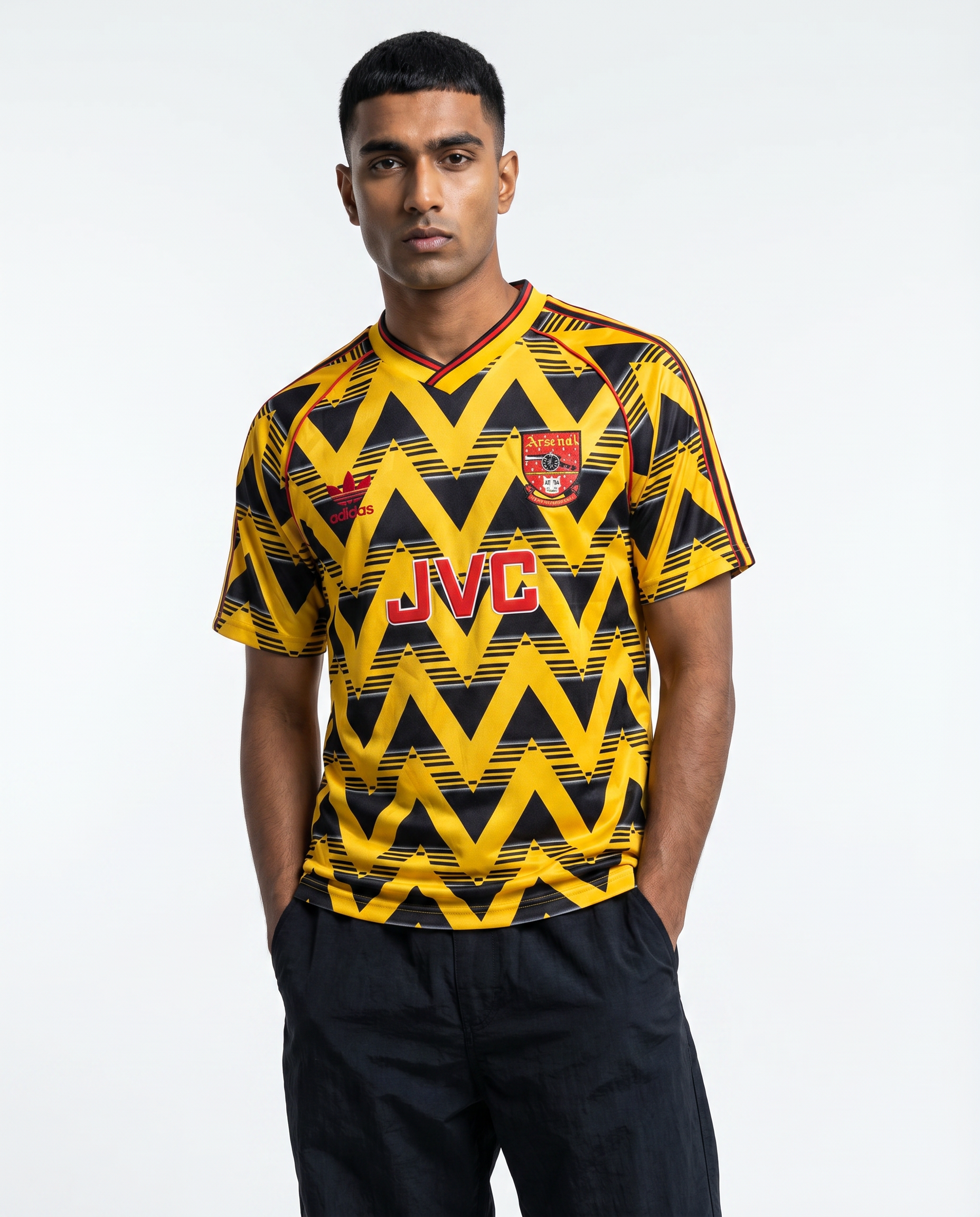 Arsenal 91/93 Away Retro Jersey — The Bruised Banana Icon - Gallery 4