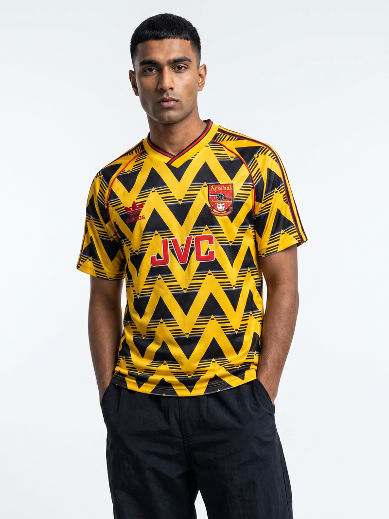 Arsenal 91/93 Away Retro Jersey — The Bruised Banana Icon - Image 4