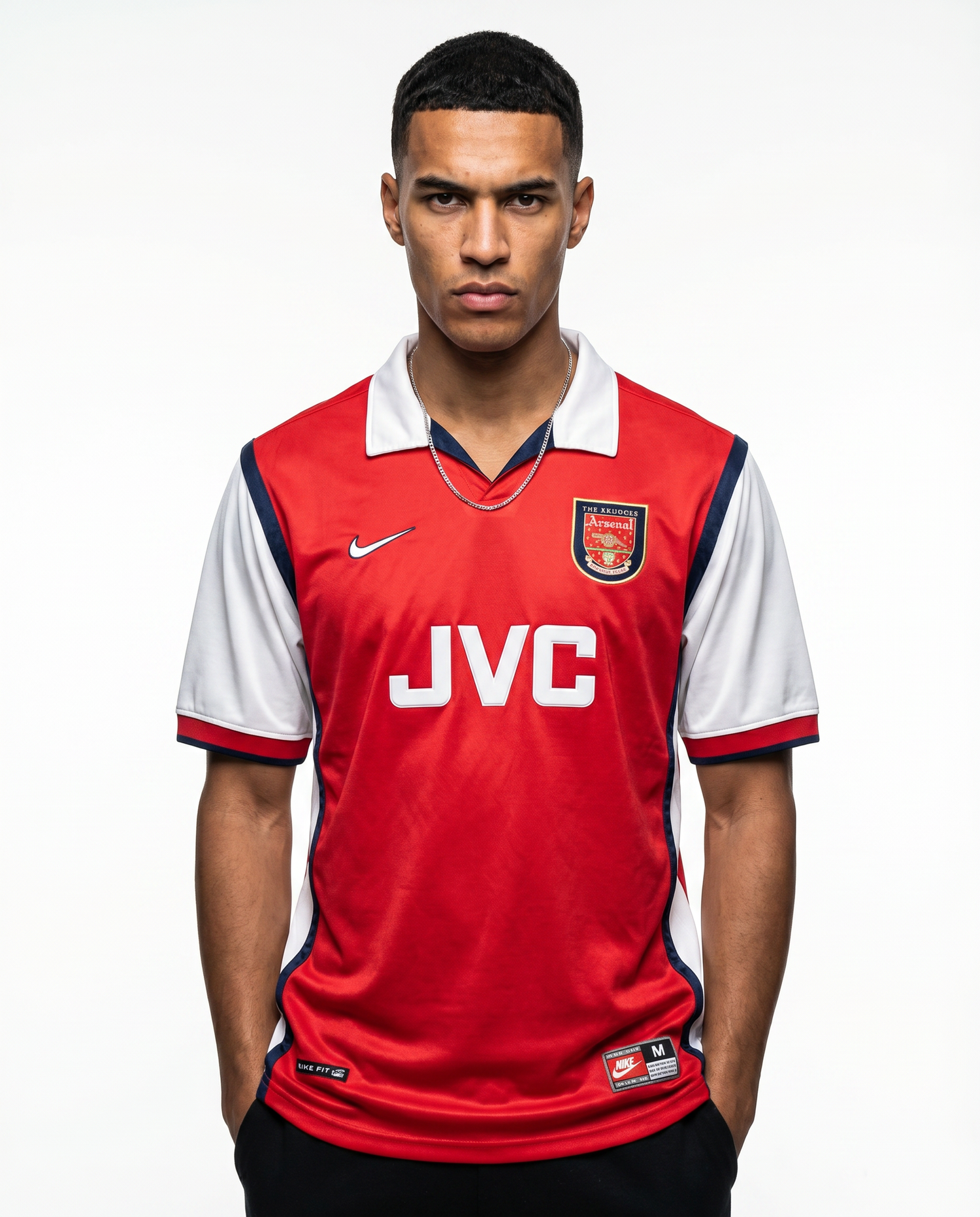Arsenal 98/99 Home Retro — The Double Season in Red & White