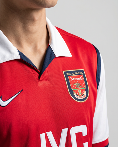 Arsenal 98/99 Home Retro — The Double Season in Red & White
