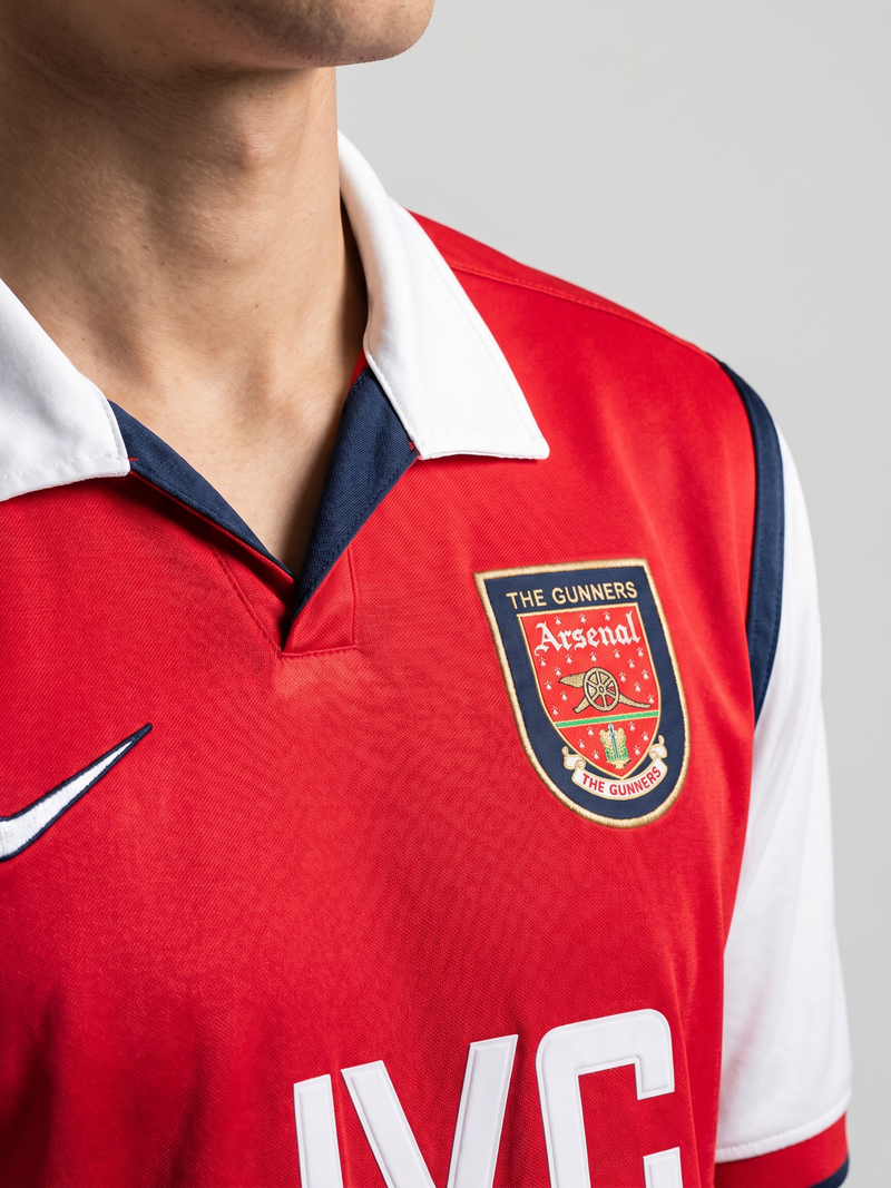 Arsenal 98/99 Home Retro — The Double Season in Red & White - Image 5