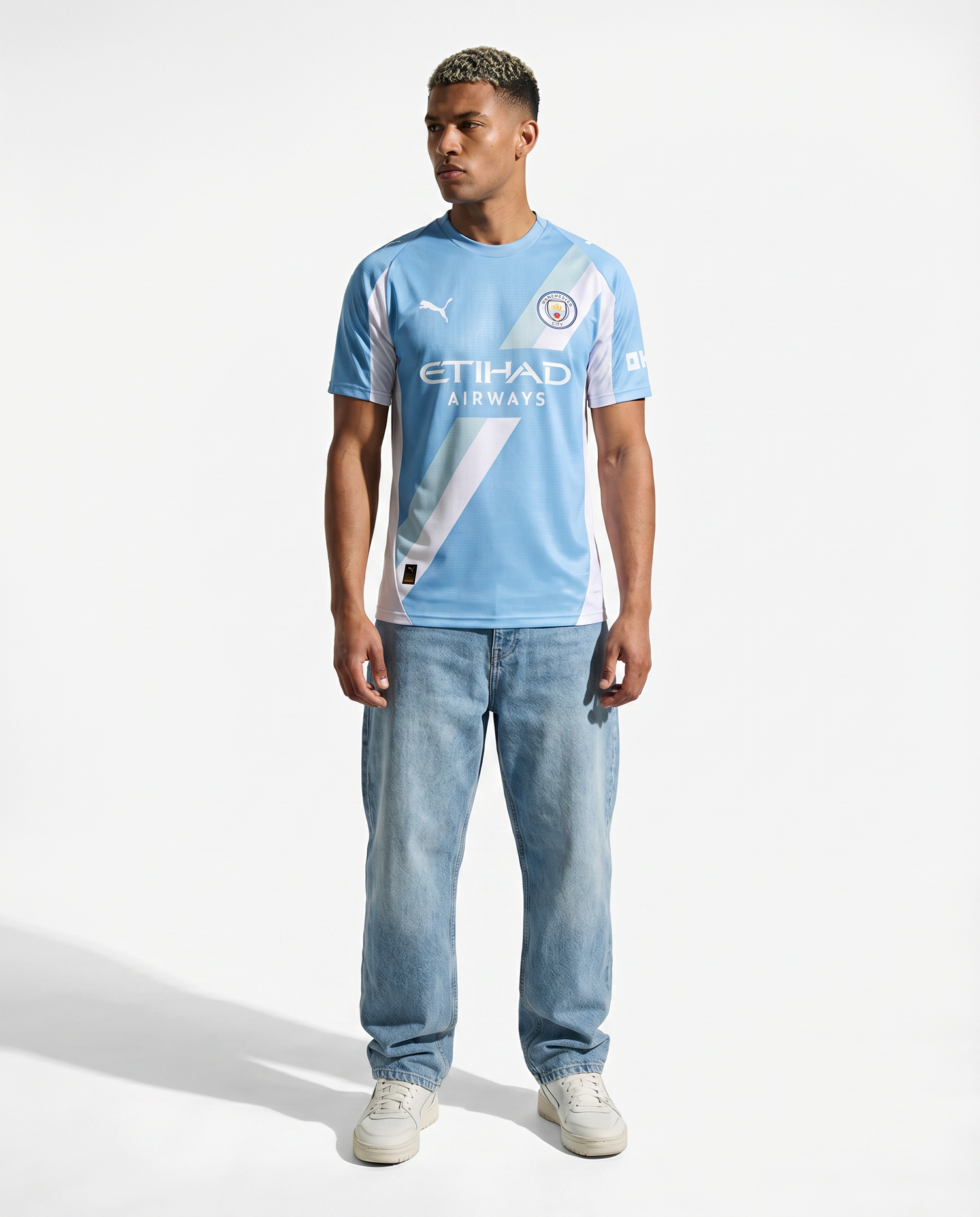 Manchester City 25/26 Home Jersey — The Etihad Sky Blues